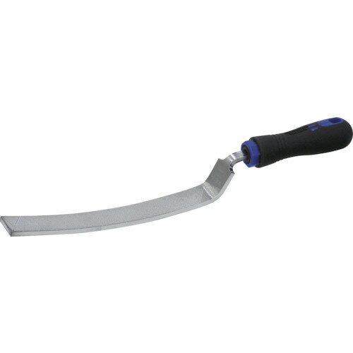 ツボサン ブライト900 ヴァリトM 平 200mm 荒目 柄付き クランク型 BRVR21C 電動 油圧 空圧工具 研削研磨用品 ヤスリ(代引不可)【送料無料】