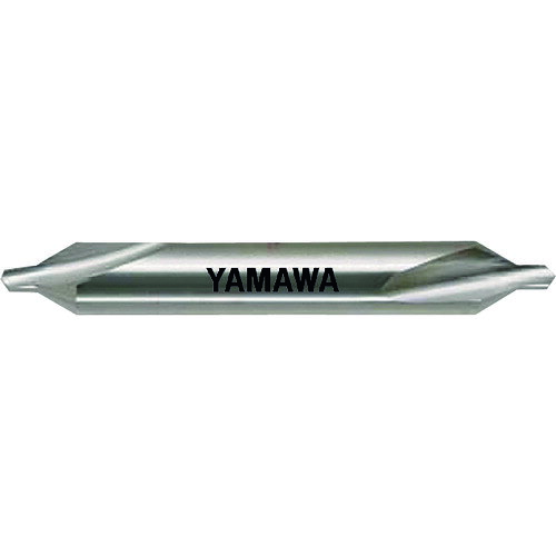 ヤマワ 弱ねじれ溝A形60° センタ穴ドリル 左刃 CD-S LH 0.7X60°X3.5 CDSLH0.7X60X3.5 切削工具 面取り工具 センタードリル(代引不可)【送料無料】