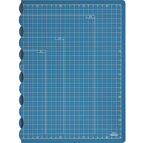 ナカバヤシ 折りたたみカッティングマットA3 CTMOA3 オフィス 住設用品 オフィス備品 デスクマット(代..