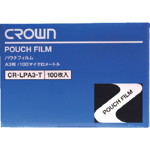 CROWN パウチフィルム A3 (100枚入)【21043】 CRLPA3T オフィス 住設用品 オフィス備品 ラミネーター(代引不可)【送料無料】 CROWN パウチフィルム A3 (100枚入)【21043】 CRLPA3T オフィス 住設用品 オフィス備品 ラミネーター(代引不可)【送料無料】