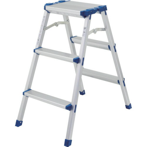 Step - アルインコ 天板幅広踏台 3段 高さ780mm 最大使用質量100kg CWX80AS 工事 照明用品 はしご 脚立 踏台(代引不可)【送料無料】