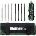 ENGINEER 合体工具 基本セット DXZ03 手作業工具 ドライバー 六角棒レンチ インパクトドライバー(手動)(代引不可)【送料無料】