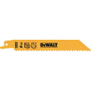 DEWALT レシプロソーブレード セーバーソーブレード レシプロソー替刃 セーバーソー替刃 セーバーソーブレード6山x150mm(5枚) DWAR606JP ...