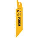 DEWALT レシプロソーブレード セーバーソーブレード レシプロソー替刃 セーバーソー替刃 セーバーソーブレード18山x100mm(5枚) DWAR418JP...