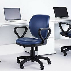 TOKIO オフィスチェア FST-77L ブラック(レザー) FST77LBK オフィス 住設用品 オフィス家具 オフィスチェア(代引不可)【送料無料】 [3]