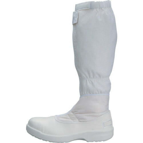 TriApex クリーン安全ロングブーツ FS664C ホワイト 24.5 FS664C0124.5 研究用品 クリーンルーム関連用..