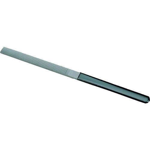 特長●打ち込みタイプの目立てとは異なり、切削加工によって、刃を形成したヤスリです。●目のピッチが大幅に荒いことから、目詰まりを起こしやすいワークに適し、良好な仕上げ面が得られます。用途●銅、アルミなどの軽金属や塗料膜落とし、硬質ゴム、プラスチック、木材などの加工に。仕様●タイプ：中目●全長(mm)：215●刃長(mm)：105●刃幅(mm)：11●刃厚(mm)：3.5●形状：平仕様2●目の種類：波目材質/仕上●炭素工具鋼原産国：日本【代引きについて】こちらの商品は、代引きでの出荷は受け付けておりません。【送料について】北海道、沖縄、離島は送料を頂きます。