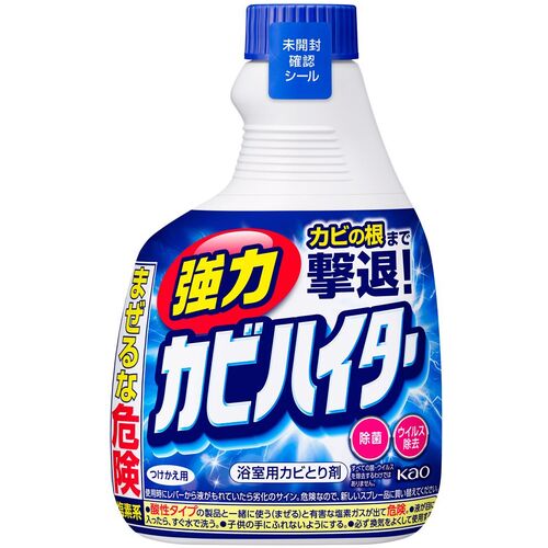 Kao 強力カビハイター つけかえ用 400ml 花王 清掃 衛生用品 清掃用品 洗剤 クリーナー 222831(代引不可)