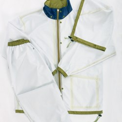 カジメイク 7540 アドベントレイン シルバー LL カジメイク 保護具 作業服 雨具 7540-71-LL(代引不可)【送料無料】