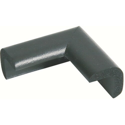 CAR-BOY 安心クッション コーナー用 極細 油面接着仕様 ブラック カーボーイ 安全用品 安全クッション AC-80YS(代引不可)