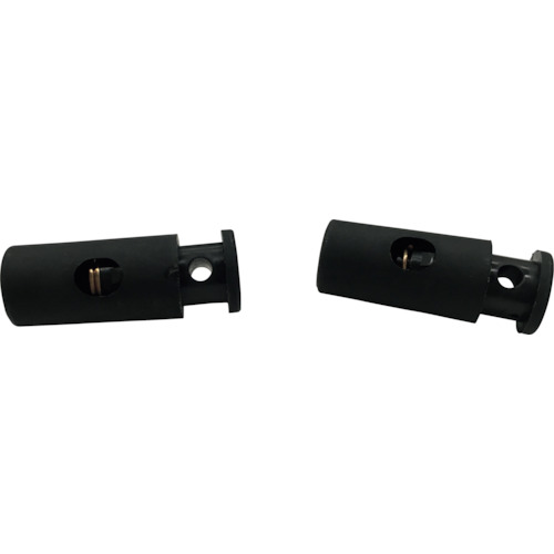 ユタカメイク 紐金具 コードロック(筒型) Φ3~5mm用(2個入り) ユタカメイク 梱包用品 梱包結束用品 ひも JH-103(代引不可)