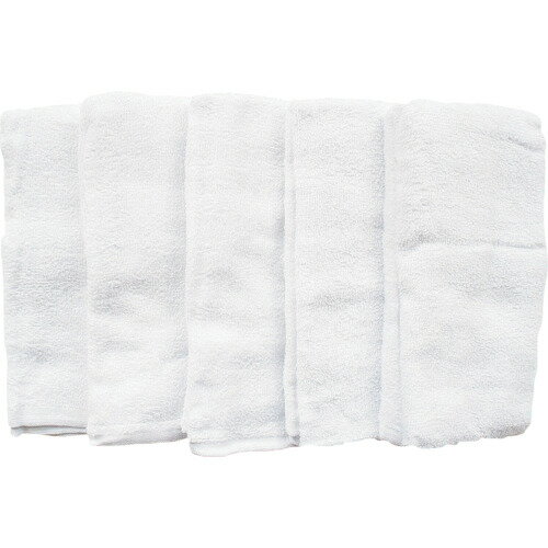 喜多 ロングタオル5枚組 No9930 ホワイト 約100×34cm 喜多 環境改善用品 暑さ対策用品 頭 首元冷却材 NO9930-WH(代引不可)