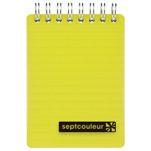 maruman A7 メモ セプトクルール イエロー マルマン オフィス 住設用品 文房具 ノート N578B-04(代引不可)