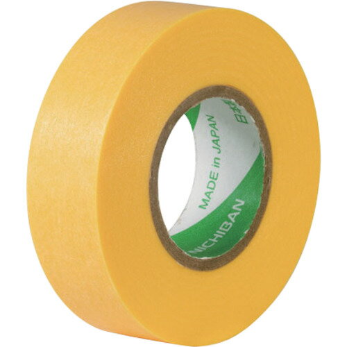 ニチバン テープカッター プッシュカット 詰替え用マスキングテープ 黄色 ニチバン 梱包用品 テープ用..