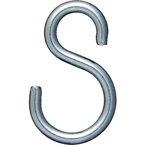 ニッサチェイン ステンレスSフック 4.8×43(1個入) ニッサチェイン 金物 建築資材 建築金物 荷役金具 P-231(代引不可)