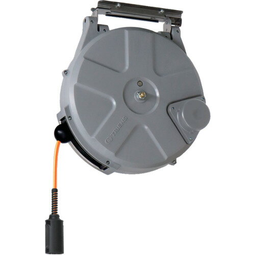 TRIENS スローモーションエアホースリール 内径8mm×10m 三協リール 空圧用品 流体継手 チューブ エアリ..