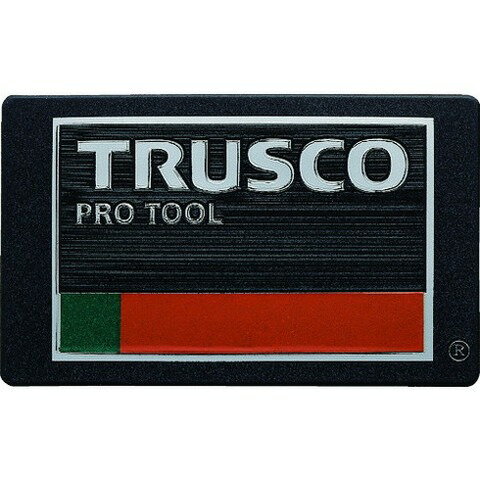 TRUSCO トラスコ 超耐候性軟質エンブレム TRUSCO トラスコ PRO TOOLロゴ エンボス加工タイプ EBTRLP2(代引不可)