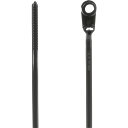 TY-Rap Ty-Rap(タイラップ)パネル固定用結束バンド耐候(黒色)(大袋) 取付穴径3.0mm 幅2.3×長さ102mm 1000本入り ABB 電子機...