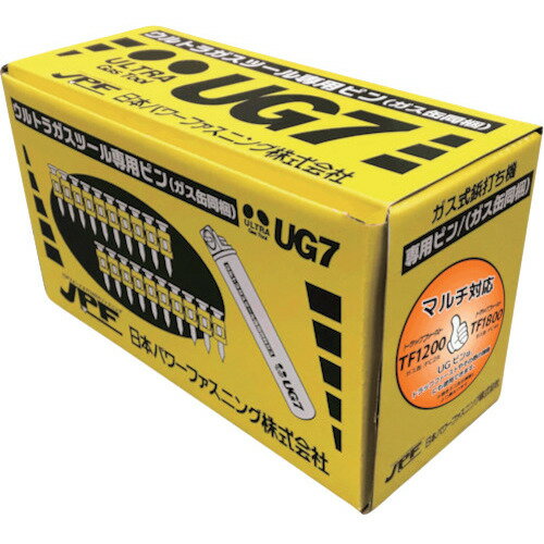 JPF UG3022ピン 1000キット FC-7Bガス缶 日本パワーファスニング 工事 照明用品 土木作業 大工用品 釘打機 UG3022-FC7B(代引不可)【送料無料】