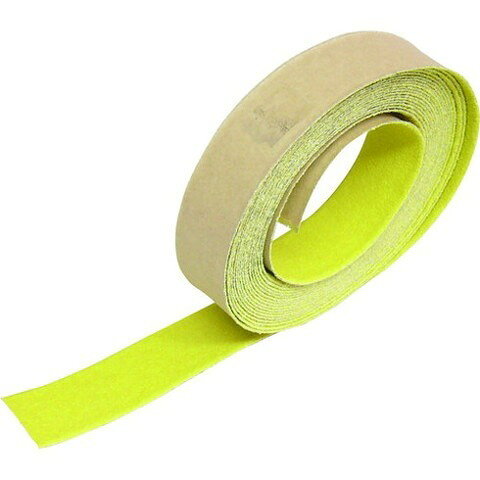 TRUSCO トラスコ ノンスリップテープ 屋外用 25mmX10m 20巻オ纏メ品 黄 TNS251020(...