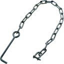 TRUSCO トラスコ ステンレス アンカー付キチェーン 4mm チェーン長さ500mm TGCH4(代引不可)