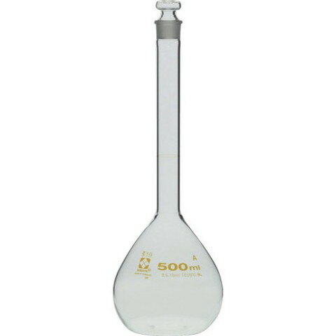 SIBATA メスフラスコ スーパーグレード 500mL 20060500(代引不可)【送料無料】