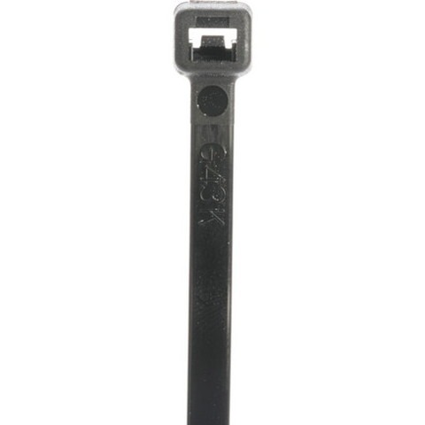 ストロングホールド 耐候性ナイロン結束バンド 黒 長さ188mm 幅4.8mm 100本入リ S7-50-C0 S750C0(代引不可)
