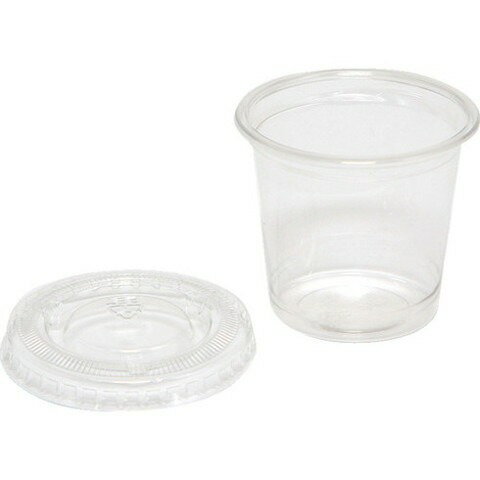 HEIKO 透明カップ A-PET 1オンス 30ml フタセット 4525000(代引不可)
