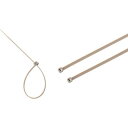 TRUSCO トラスコ PEEK結束バンド 全長300mm引張強度539.0N(100本入) TPK300SH(代引不可)【送料無料】