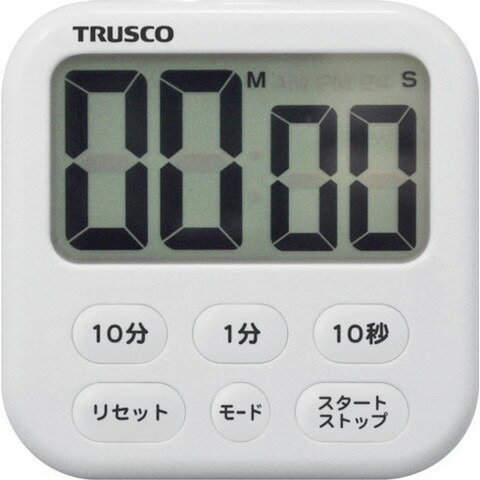 TRUSCO トラスコ 時計機能付デジタルタイマ TDT542 代引不可 