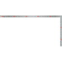 TRUSCO トラスコ 鉄工用平ピタ曲尺 50cm TKHP50(代引不可)
