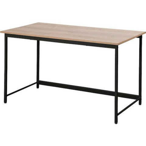 アイリスオーヤマ 288276 ベーシックデスク 1200×600 ライトナチュラル/ブラック BDK1260NB(代引不可)【送料無料】