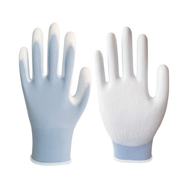 TRUSCO トラスコ 抗菌仕様ウレタン背抜キ手袋 青 M TNSHGBM(代引不可)