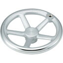 イマオ 朝顔型ハンドル車 ハンドル径225mm V225(代引不可)【送料無料】