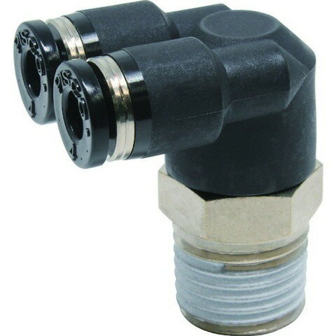 ピスコ チューブフィッティング ブランチエルボチューブ4ネジ02 PAX402(代引不可)