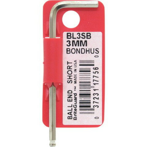 ボンダス ボールポイント・L-レンチ ショート メッキ 3mm BL3SB(代引不可)