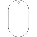 緑十字 バルブ表示札 白無地タイプ バルブ-200 90×50mm エンビ 169200(代引不可)