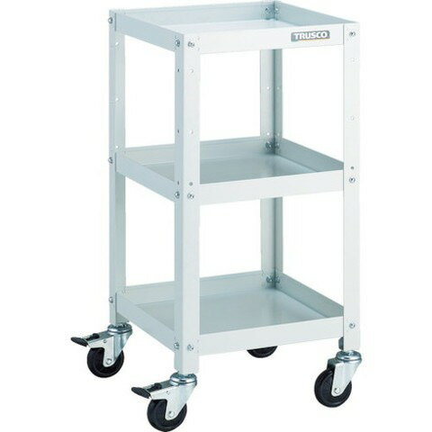 TRUSCO トラスコ ラビットワゴン 360X360 ゴム車輪 W色 RBW733W(代引不可)【送料無料】