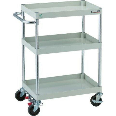 TRUSCO トラスコ フェニックスワゴン 省音 600X400 S付 W色 PEW963BW 組立品 組立設置不可(代引不可)【..