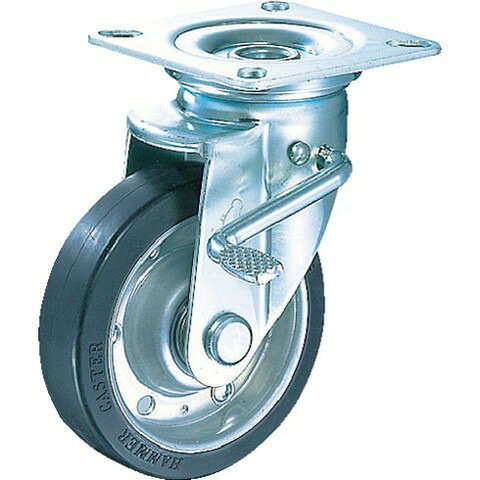 ハンマー 特殊ゴム車 Jシリーズ 自在 SP付 100mm 413JXRZ100(代引不可)