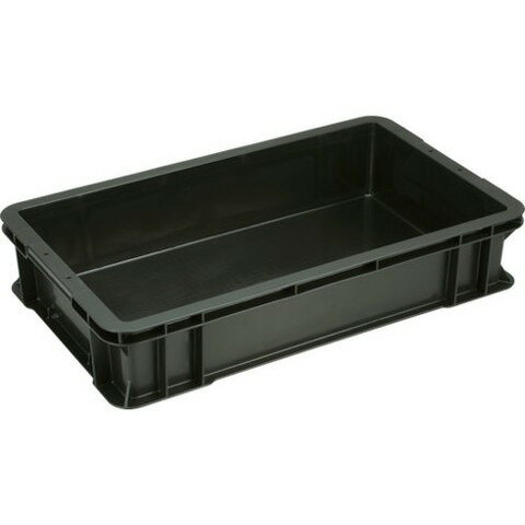 リス RBE型導電性コンテナーRB-41-3 ブラック RBE413(代引不可)【送料無料】