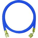 イエロージャケット R410A用チャージングホースプラス2 152cm 青 Y21525(代引不可)【送料無料】