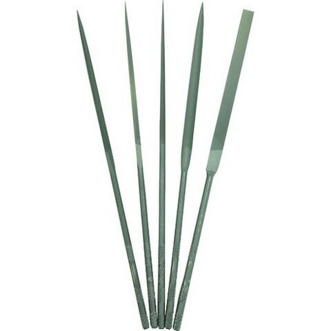 ツボサン 精密ヤスリ 5本組 セット 3(6ヨリ荒イ) ST00553T(代引不可)【送料無料】