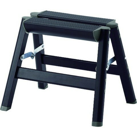 ハセガワ アルミ踏台 SE型 2段 ブラック SE3ABK(代引不可)【送料無料】