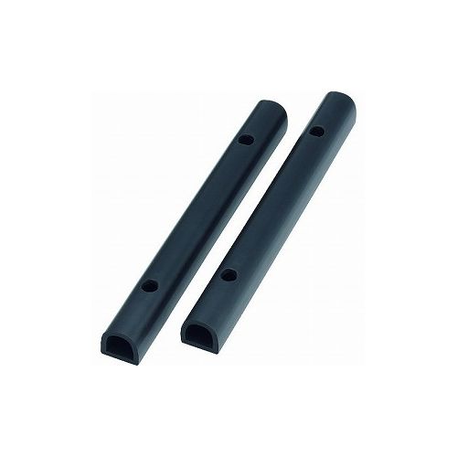 緑十字 カーストップ(車止メ) カーストップ-50-450W 高サ50×幅50×全長450mm 2個組 ゴム製 120011 物置..