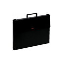 キングジム デザイナ-ズケ-ス(A3)黒 3243BLACK (株)キングジム 文房具 ファイル(代引不可)