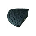 緑十字 95mm段差用プレート コーナータイプ 黒 ロードアップ6010R H95×W250×D250mm 再生ゴム製 121026 物置・エクステリア用品 段...