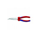 KNIPEX 2625-200 40゜先曲ラジオペンチ 2625-200 KNIPEX社 プライヤー・ニッパ・ピンセット ラジオペンチ(代引不可)【送料無料】
