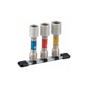TONE プロテクター付クイックフィット薄形ロングホイルナットソケットセット HAPQF303LN TONE(株) ソケットレンチ インパクト用ソケット(代引不可)【送料無料】