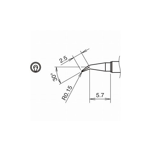 白光 コテ先J型 350℃ T38-03J 白光(株) はんだ用品 電気はんだこて(代引不可)【送...
